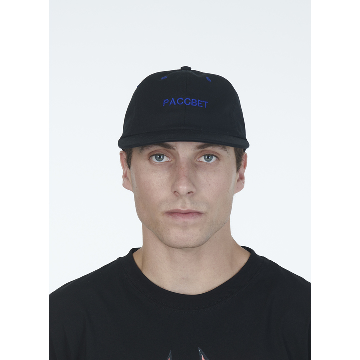 RASSVET MEN 6-PANEL PACCBET CAP WOVEN - BLACK - PAGER TOKYO