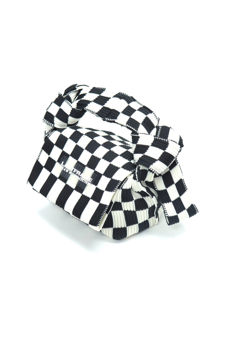 LASTFRAME(ラストフレーム)のICHIMATSU OBI BAG BLACK x IVORYの通販