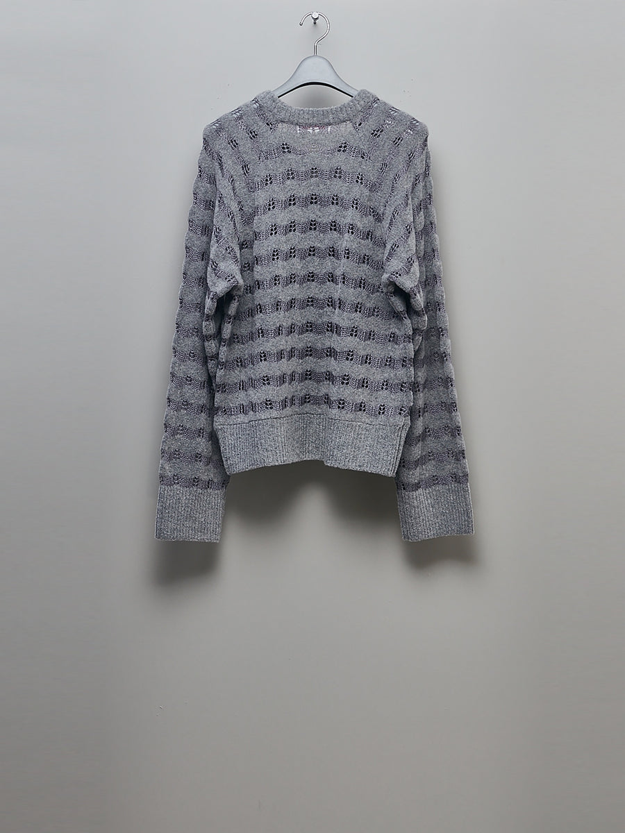 MASU(エムエーエスユー)のREVERSE BEETHOVEN SWEATER GRAYの通販
