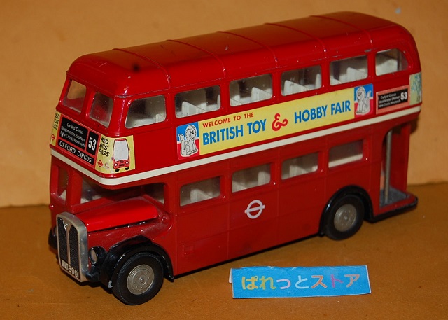 トミカ・ダンディ外国車シリーズF19ロンドンバス（1/43スケール・全長