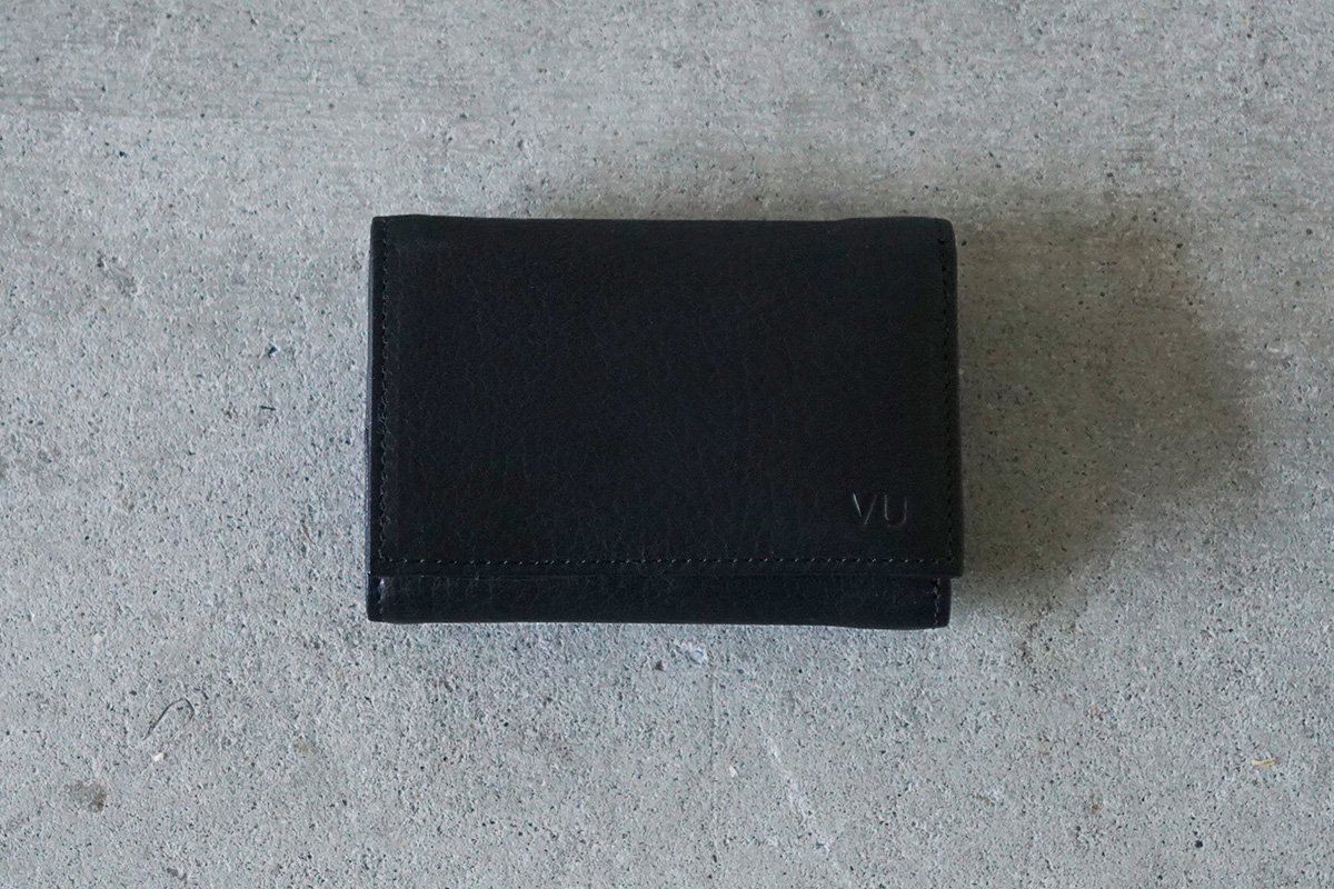 VU PRODUCT ヴウプロダクト leather mini wallett 鹿革ミニ財布 vu