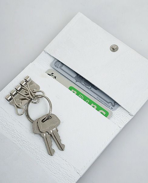 KAGARI YUSUKE カード&キーケース[C&K01-wh]