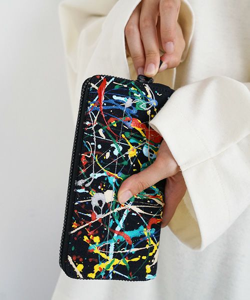 macromauro マクロマウロ SPLASH WALLET M [BLACK]
