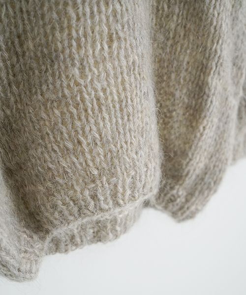 Maiami/マイアミ スワンルニット beige