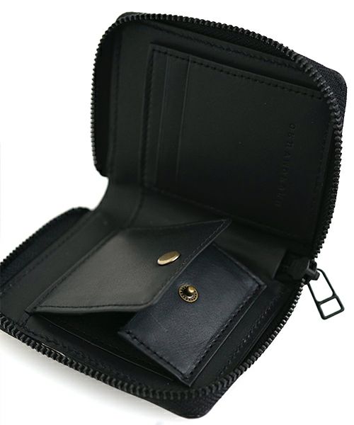 macromauro マクロマウロ PAINT WALLET O [BLACK] ペイントウォレット