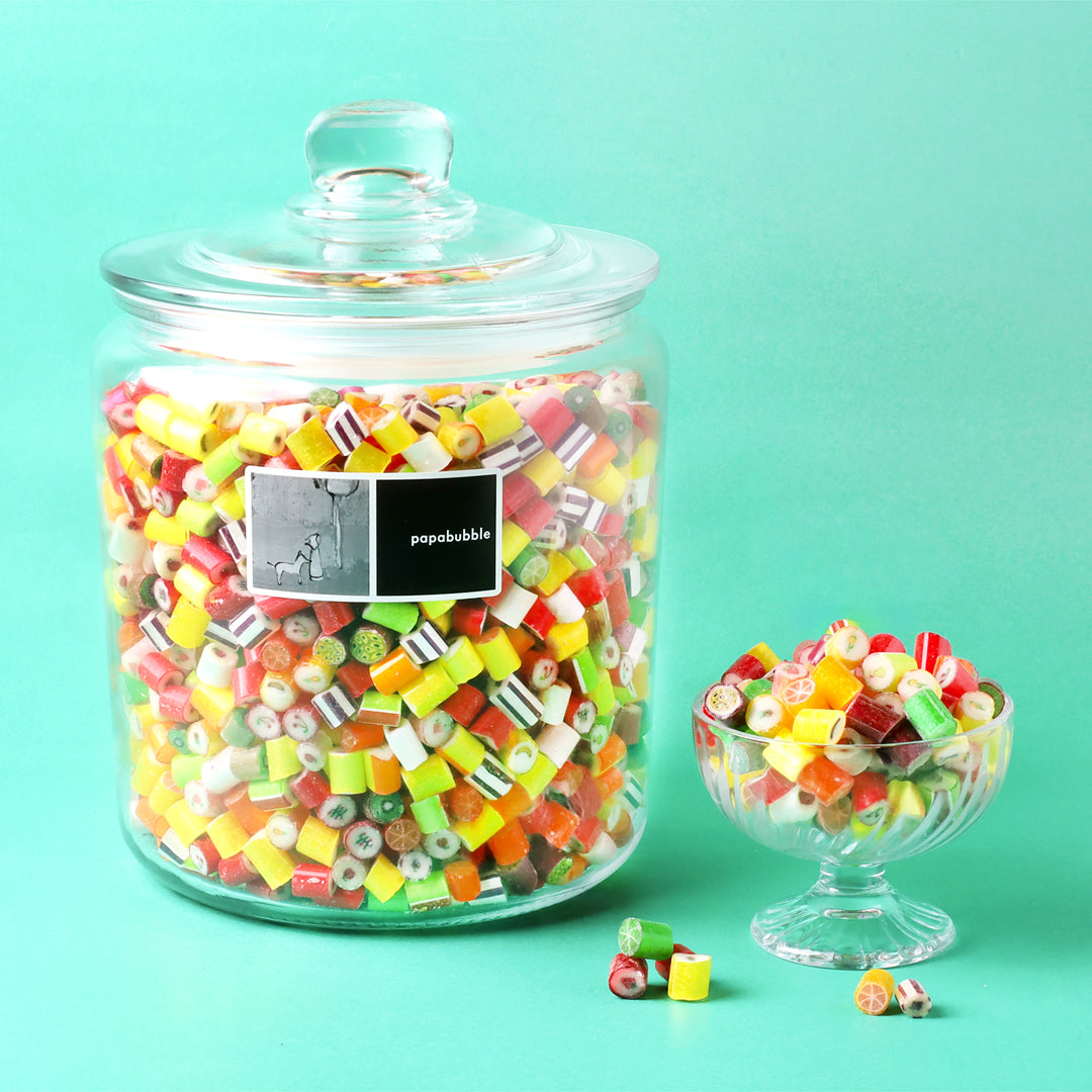 フルーツミックスキャンディ 瓶タイプ | PAPABUBBLE(パパブブレ)公式
