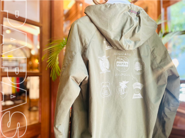 PAPAS『フード付きブルゾン』 ｜ PAPAS COMPANY｜パパス