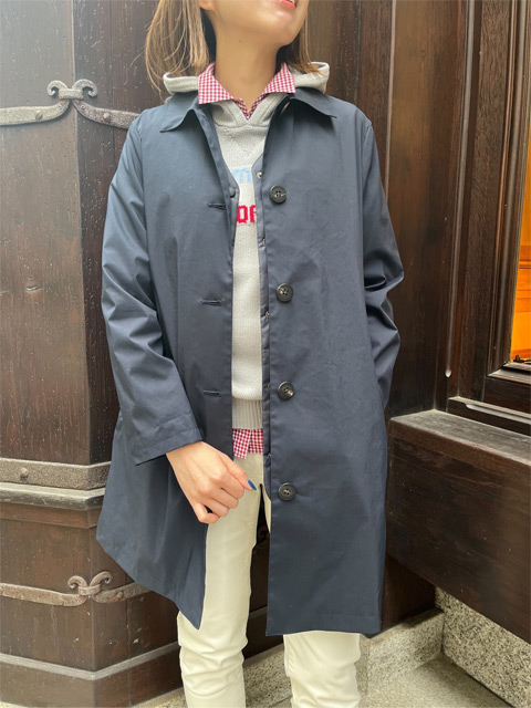 Mademoiselle NoN NoN『コットンストレッチ撥水コート』 ｜ PAPAS