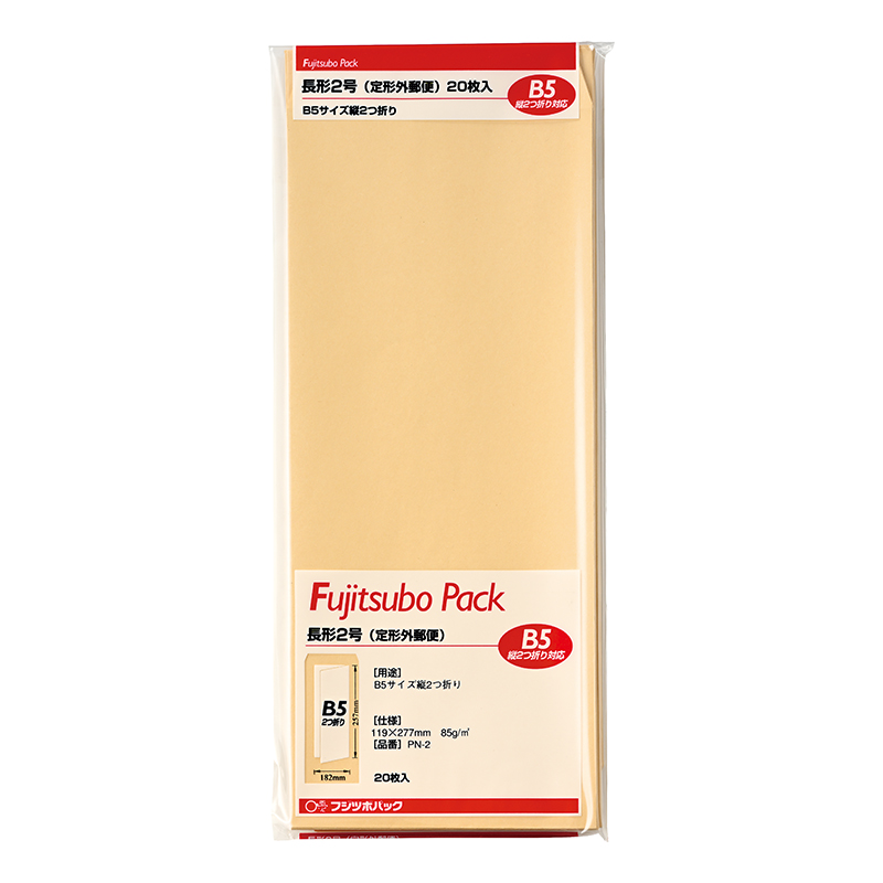 藤壺パック 長2 85G PN-2: 事務用封筒｜株式会社マルアイ｜祝儀
