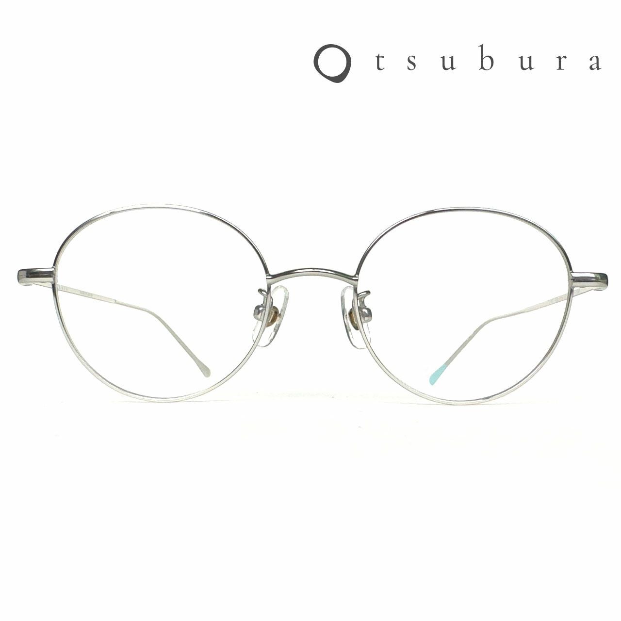 tsubura T-08 ボストン（Gin-iro）｜日本製 老眼鏡（度数選択式