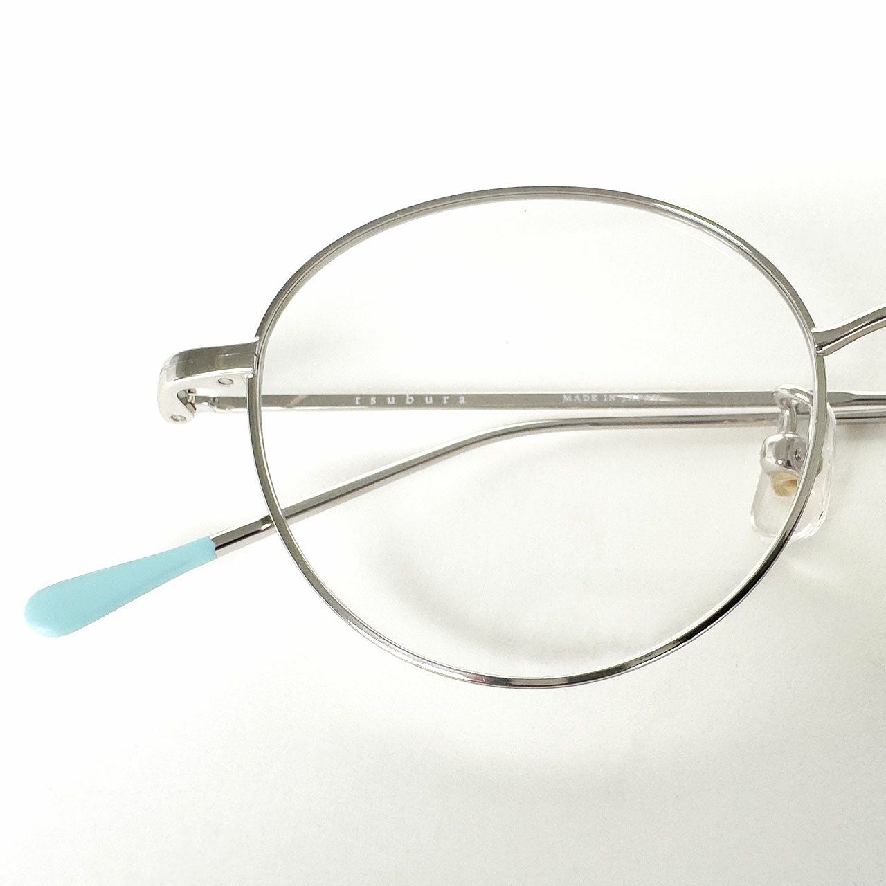 tsubura T-08 ボストン（Gin-iro）｜日本製 老眼鏡（度数選択式