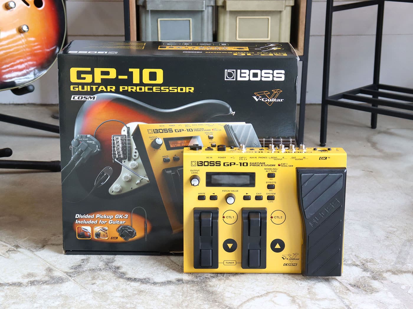 中古・美品】BOSS GP-10 with Roland GK-3 ギタープロセッサー