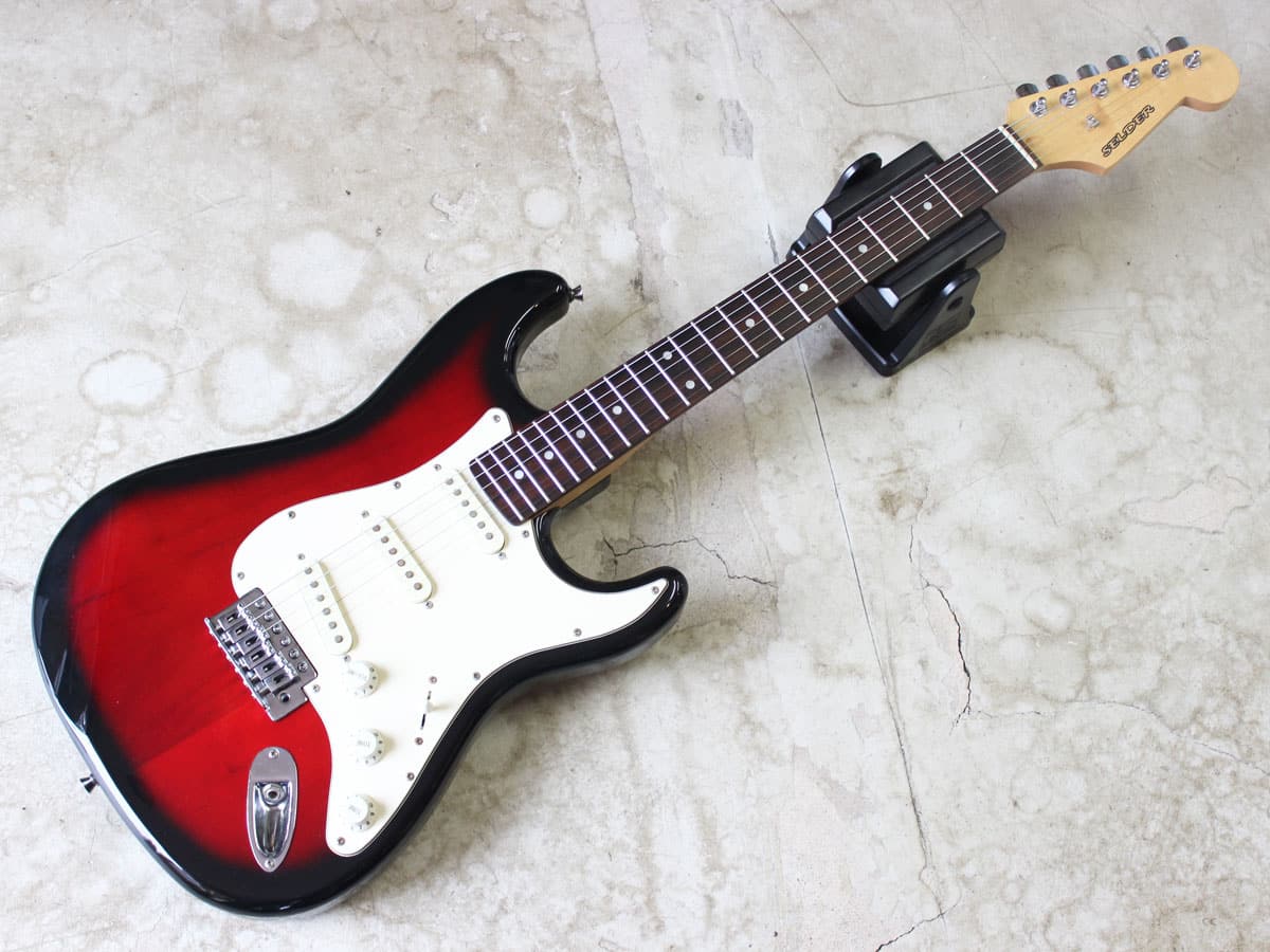中古】SELDER ST16 ストラトタイプ レッドサンバースト - 神奈川県の