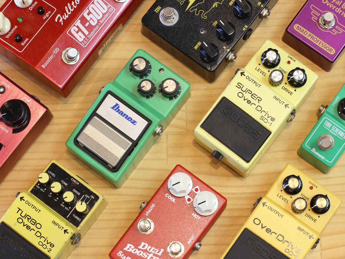 ジャズギター】オーバードライブ選びに悩む。【歪みエフェクター厳選