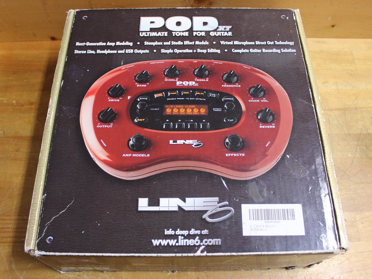 中古】LINE6 POD XT アンプシミュレーター/マルチエフェクター