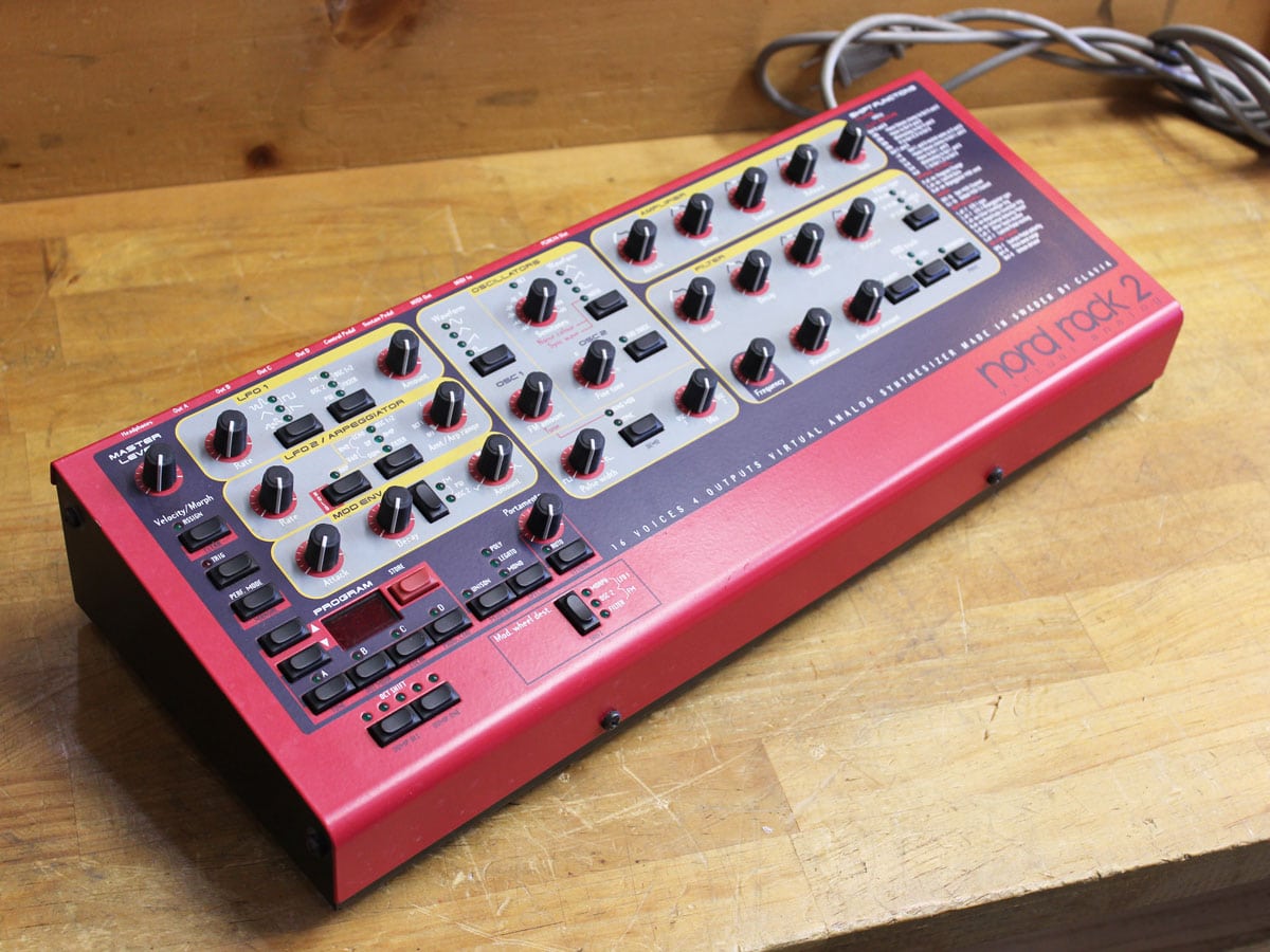 中古】CLAVIA Nord Rack 2 シンセサイザー 音源モジュール - 神奈川県