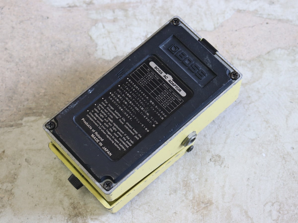 中古】BOSS SD-1 オーバードライブ 1983年日本製 JRC4558DD艶有搭載