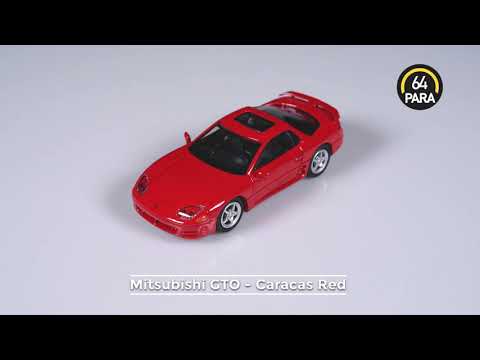 1:64 Mitsubishi GTO / 3000GT Caracas Red / Panama Green Mica
