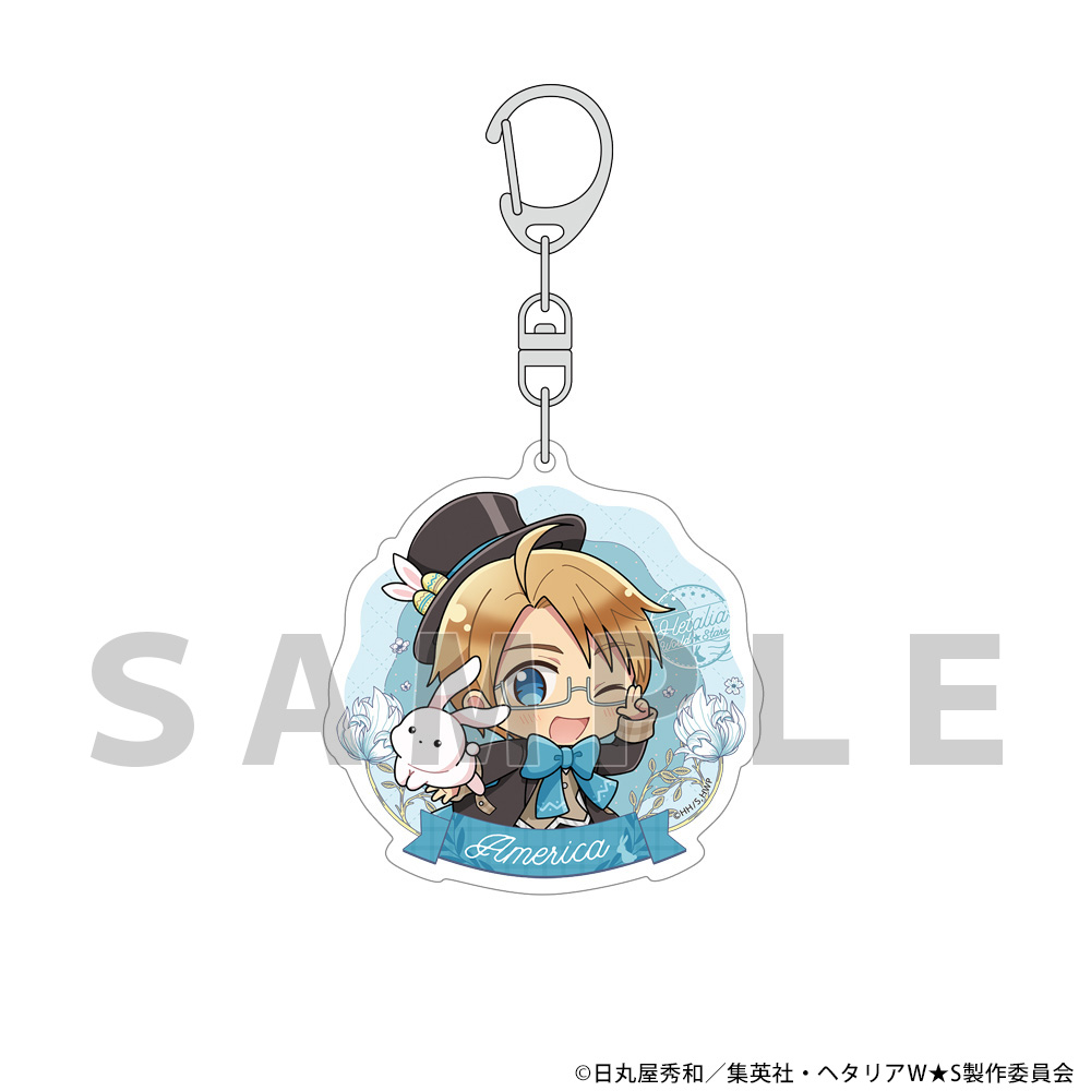ヘタリア World☆Stars]アクリルキーホルダー（アメリカ／イースター