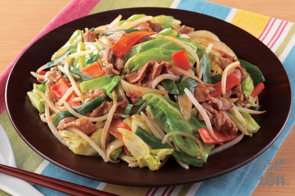 野菜たっぷり！中華屋さんの肉野菜炒めのレシピ・作り方・献立｜レシピ