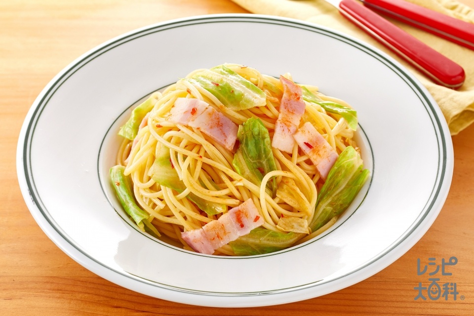 秒速 うま辛ペペロンチーノのレシピ・作り方・献立｜レシピ大百科