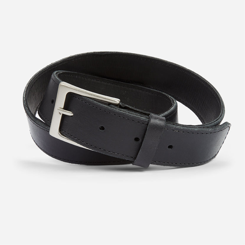 Mekonnen Leather Belt - Black – Parker Clay