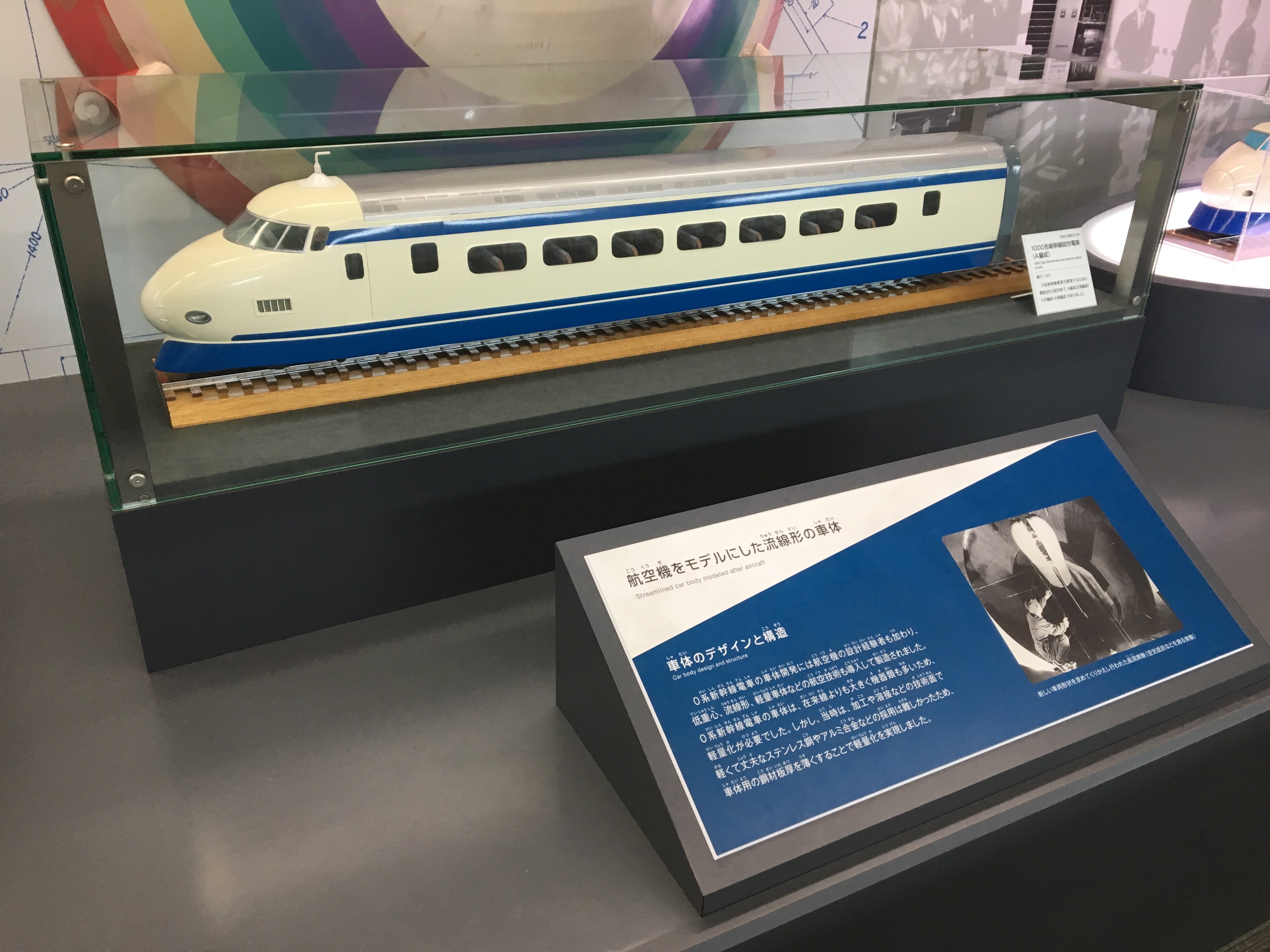 プラレール資料館｜企画特別展｜電動超特急ひかり号の中間車