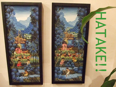 絵 アジアン 絵画 バリ島 インドネシア アジアンアート アジアン雑貨