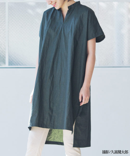 VG003 (型紙のみ)スタンドカラーチュニック【伊藤みちよ】 | パターン