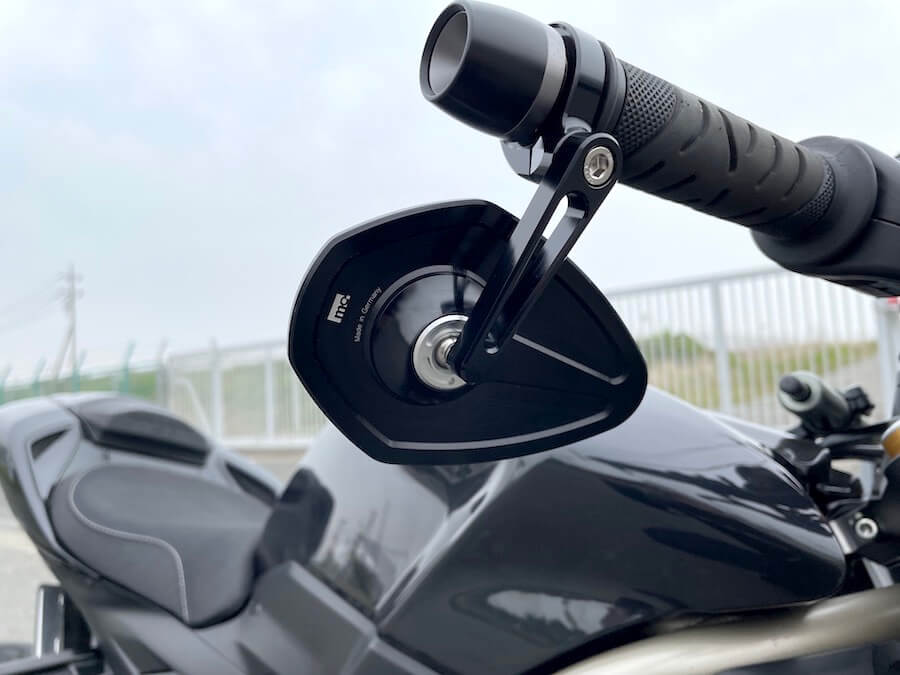 オールアルミのバーエンドミラー「motogadget mo.view pace」導入！ E