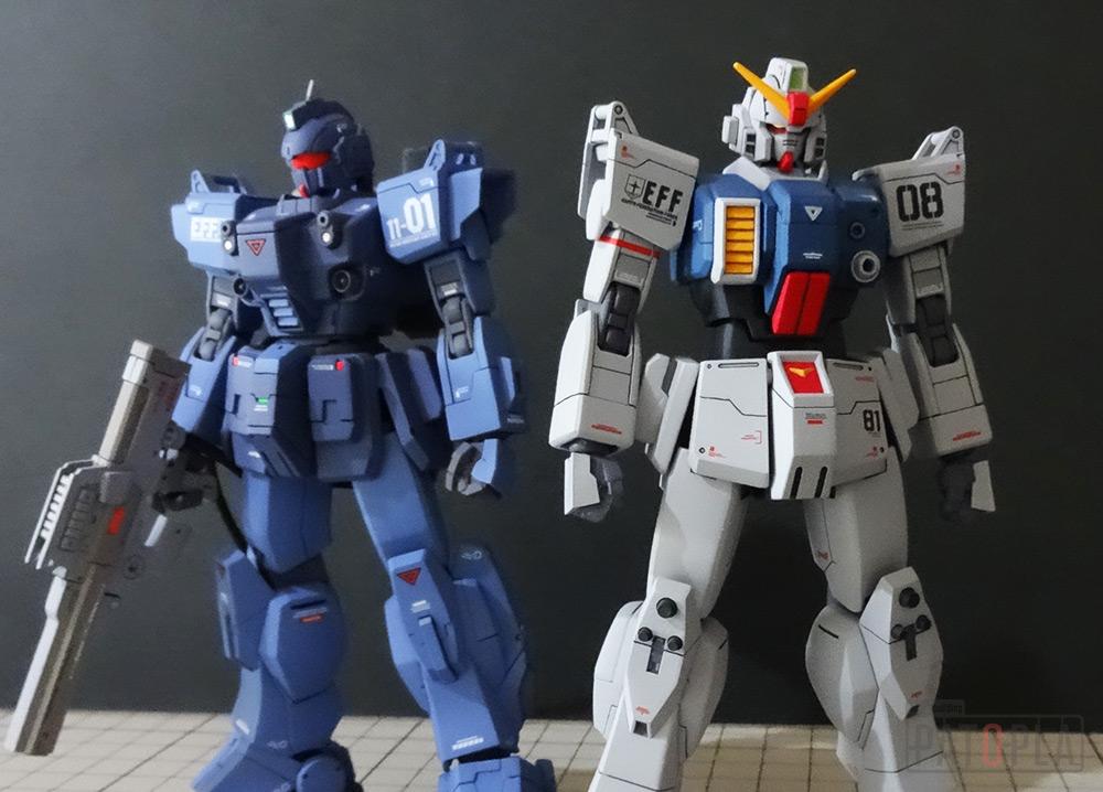 HGUC 1/144 陸戦型ガンダム（シロー・アマダ機）改修・全塗装 製作