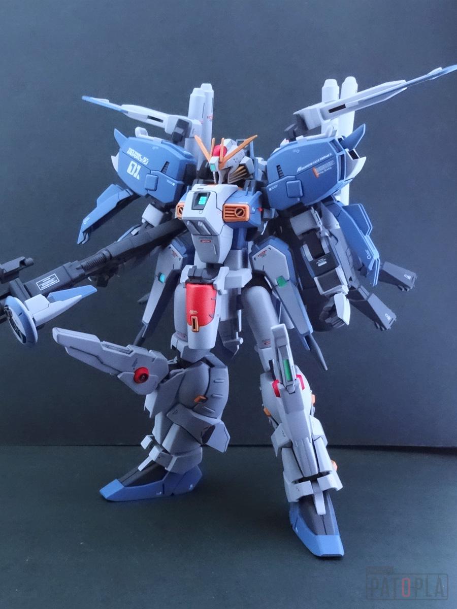 HGUC 1/144 Ex-Sガンダム 改修・全塗装 製作完成 圧倒的存在感