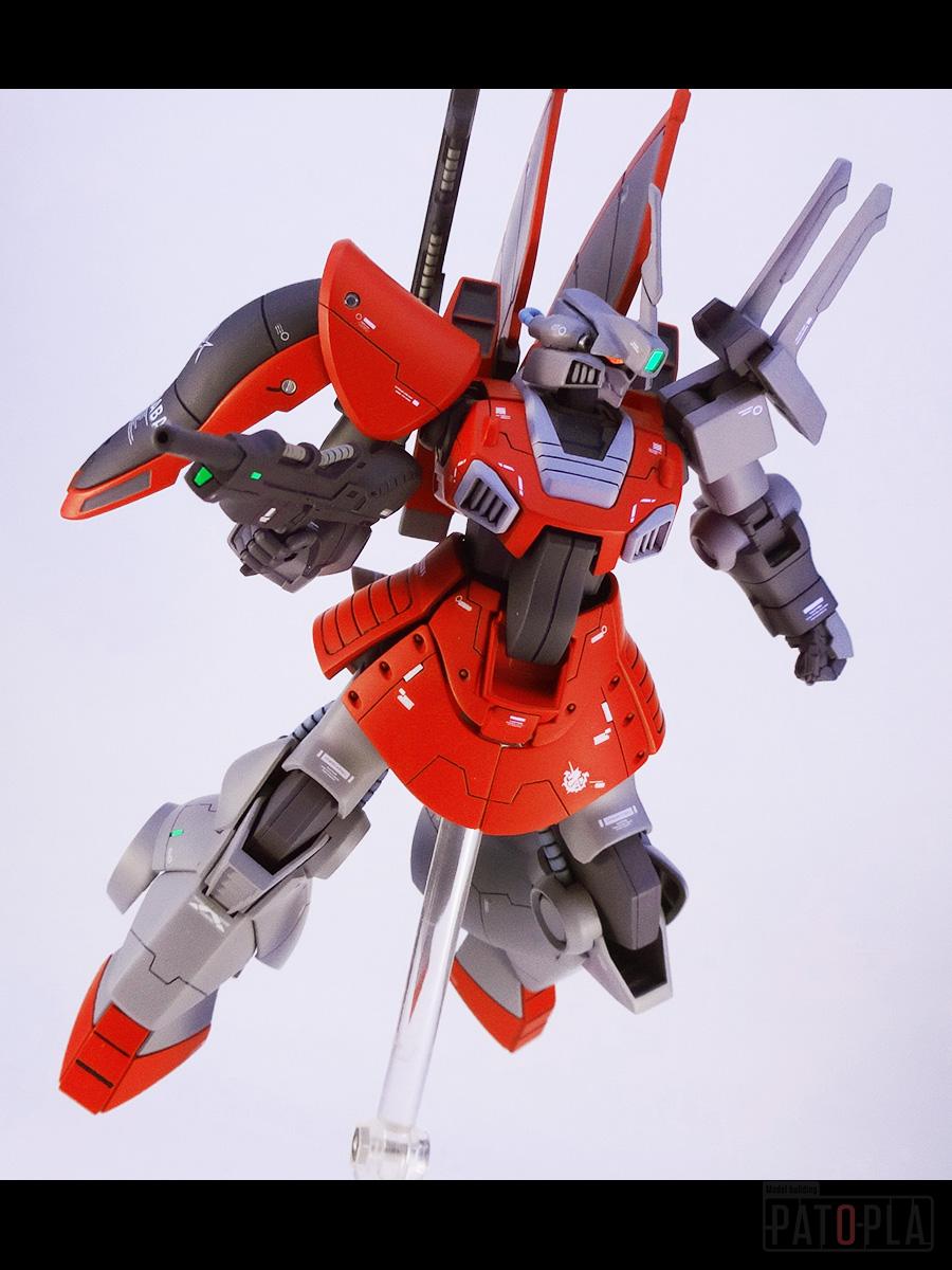 HGUC 1/144 リファイン版 ディジェ(Ver.pato) 改修・全塗装 製作完成