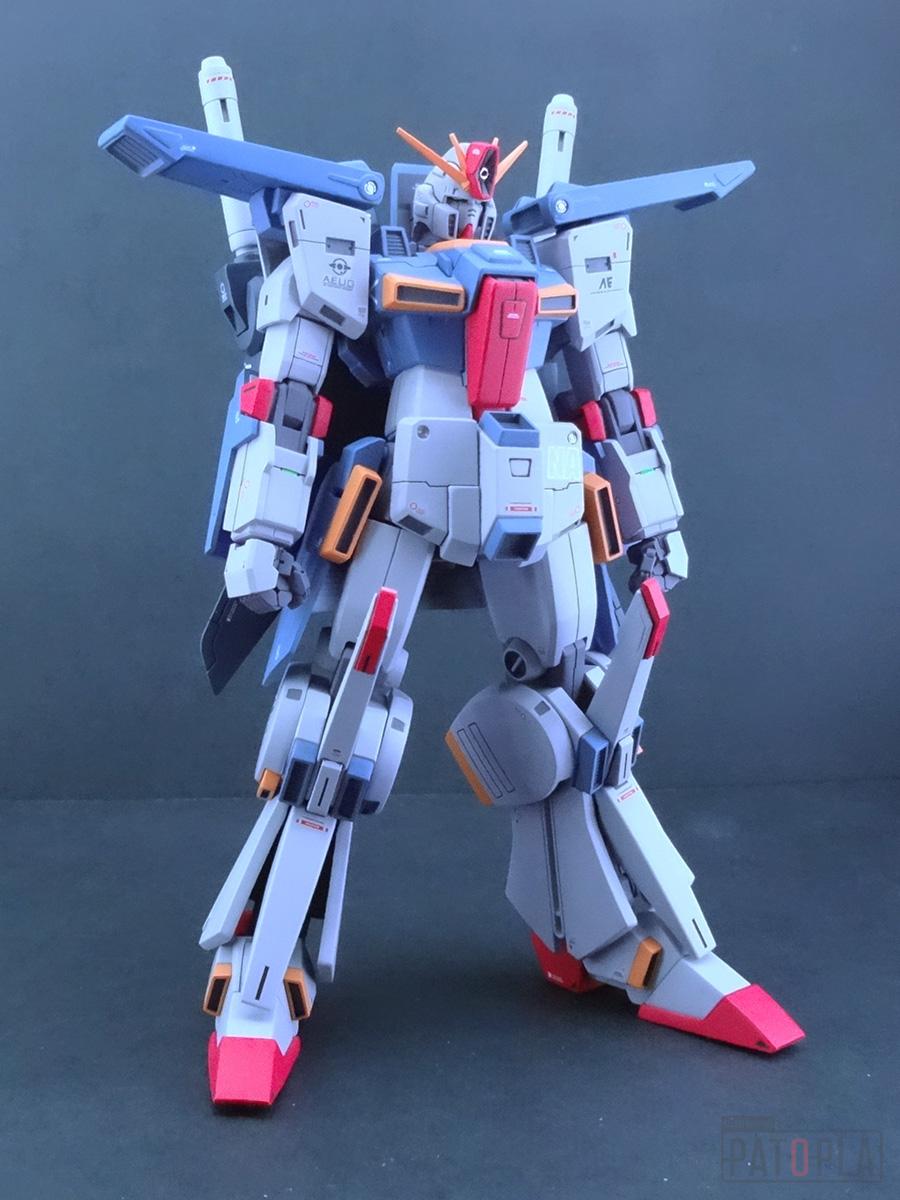 HGUC 1/144 ZZガンダム（Ver.pato_2.0_NA）改修・全塗装 製作完成