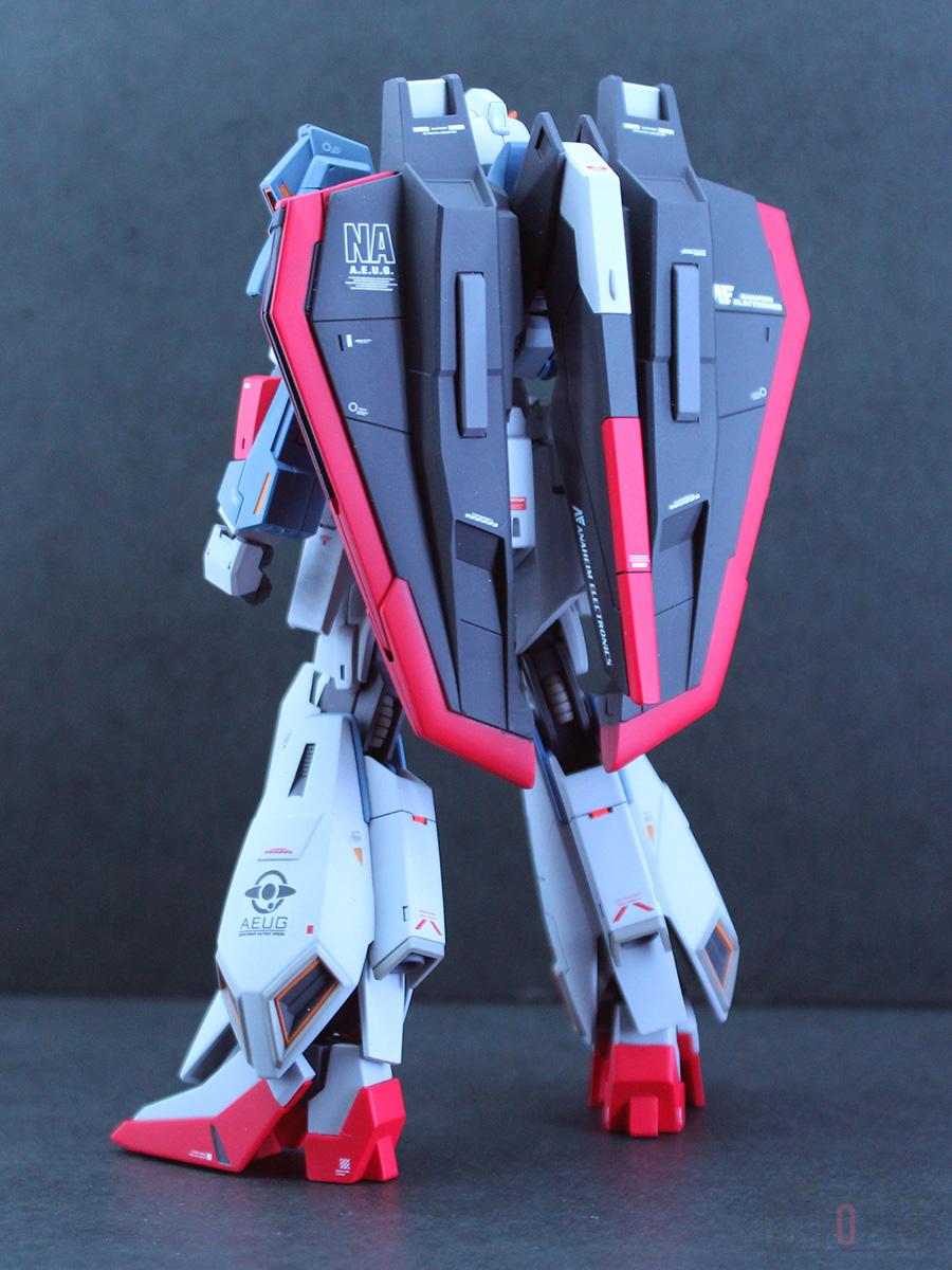 MG Zガンダム グラデーション塗装 1/100 プラモデル 完成品 バンダイ