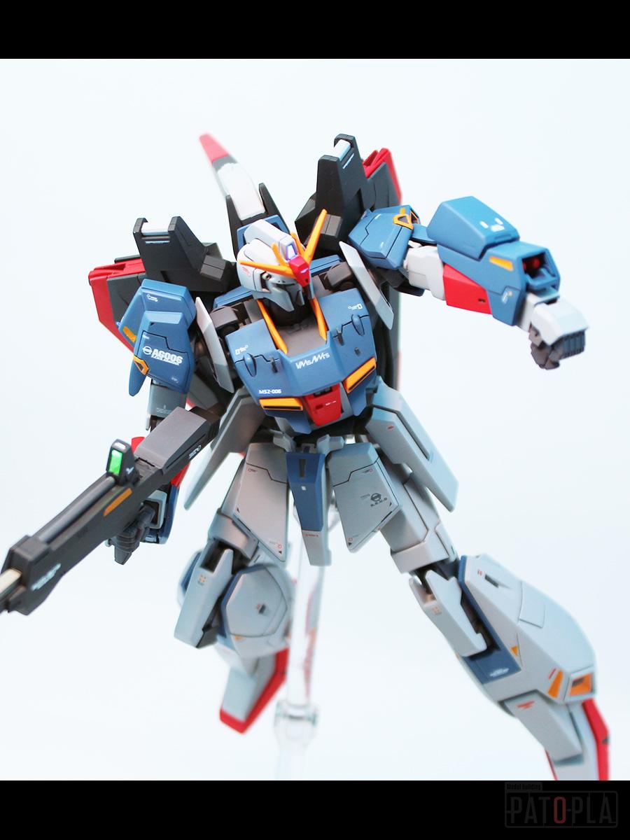 HGUC 1/144 Zガンダム （Ver.pato_3.0）改修・全塗装製作 - ぱとぷら