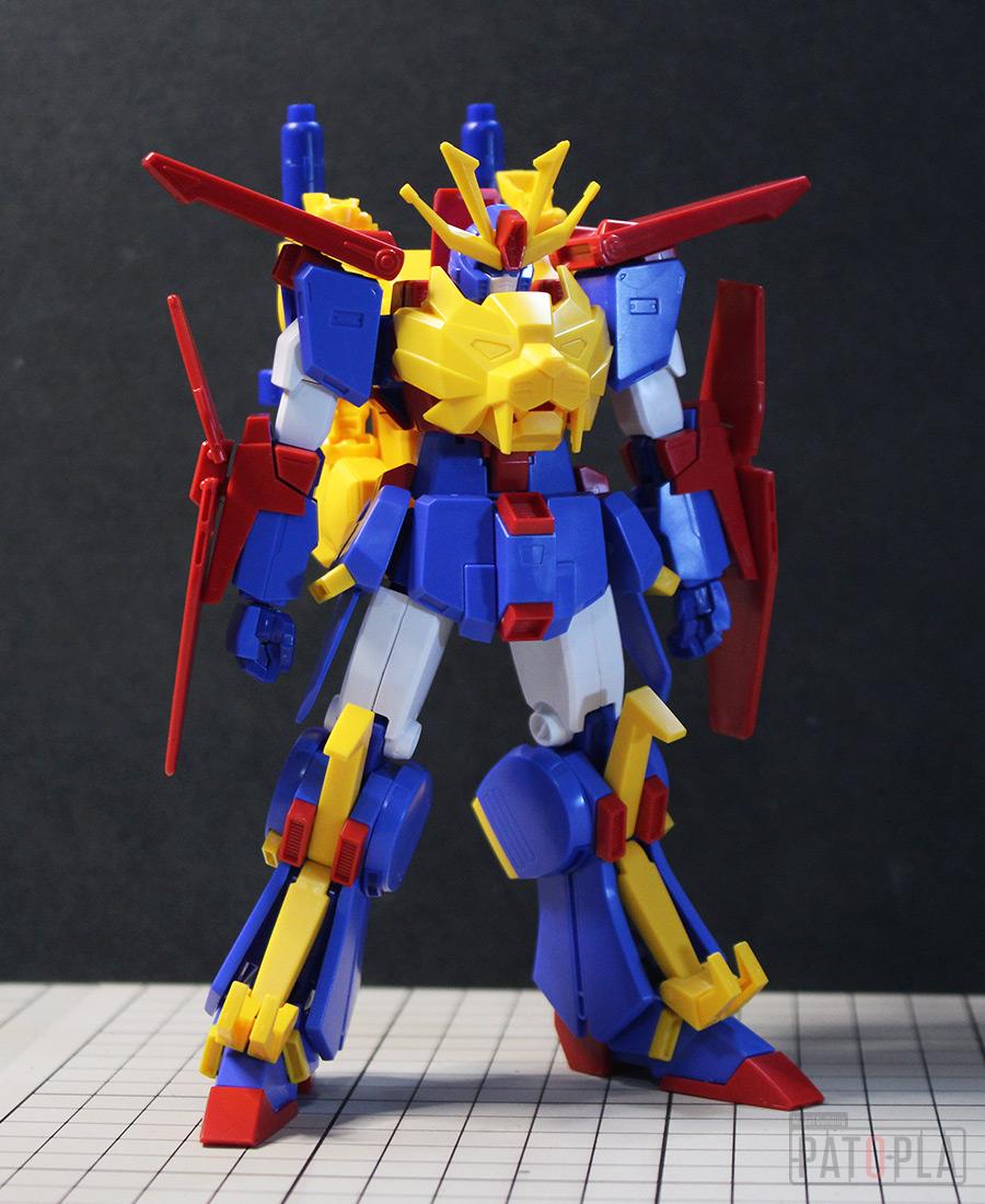 HGBF 1/144 ガンダムトライオン3 改修・全塗装製作 - ぱとぷら
