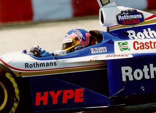 F1でのラストロスマンズカラー。ウィリアムズルノーFW19 1997ワールド