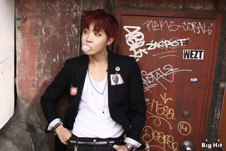 Photo] J-Hope : War of Hormone photoshoot © BTS official facebook