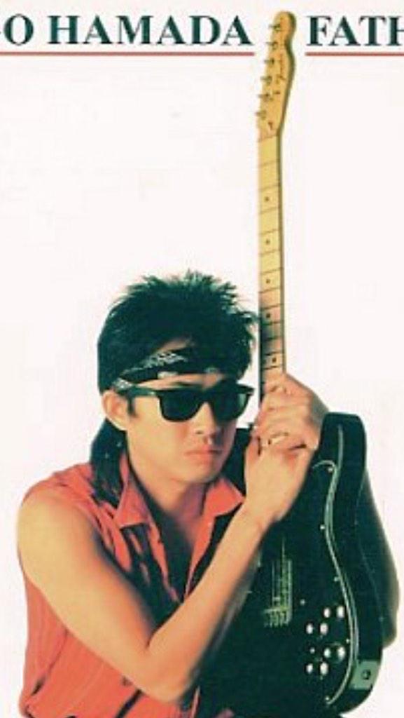 バンダナ+サングラス+ノースリーブ＝浜田省吾 バンダナ+サングラス+