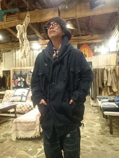 10ozデニム リングコート】 出ました～～～ デニム地のリングコート