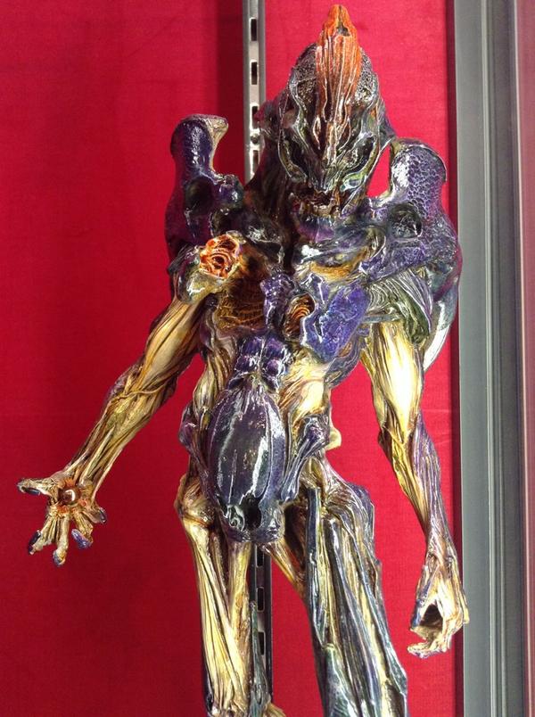 ショーケース展示ガレージキット紹介】 「エロージブ・ガイバー」 原型