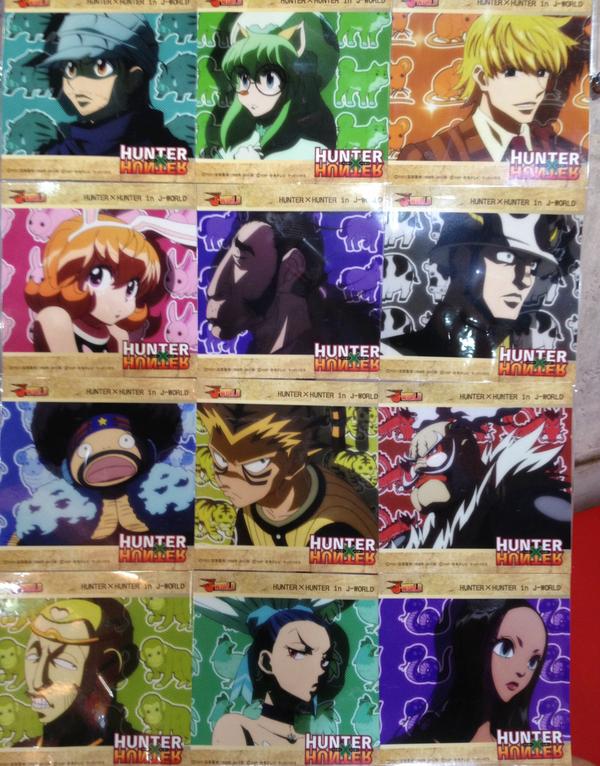 商品化情報】J-WORLDのHUNTER×HUNTER屋台にて、新ランダムステッカー