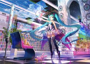 告知】初音ミク×TUTAYAの企画で、Tポイント交換用の複製原画