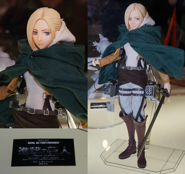 進撃の巨人 リアルアクションヒーローズ アニ・レオンハート　フィギュア RAH