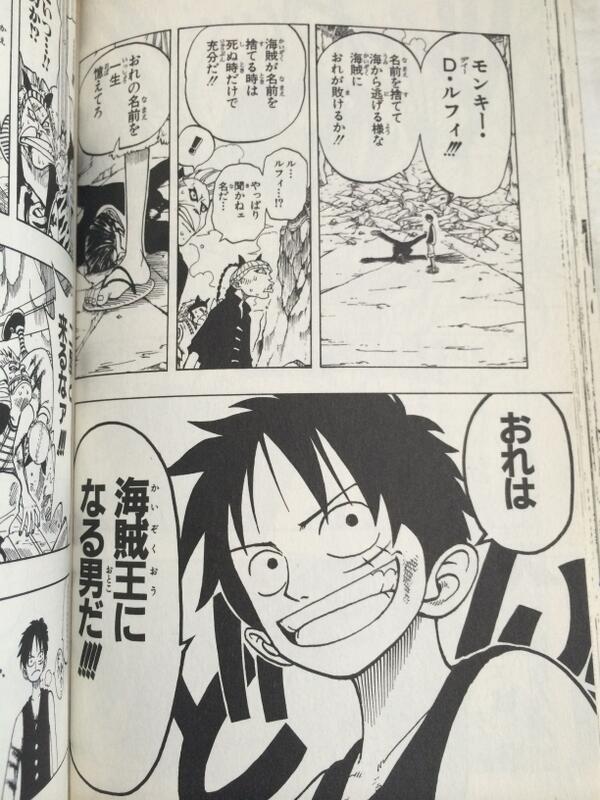 モンキー・D・ルフィ！ 名前を捨てて海から逃げるような海賊におれが敗