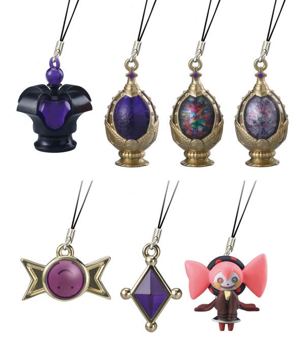 商品情報】ガシャポンから「ソウルジェムストラップ5」が登場！ 叛逆