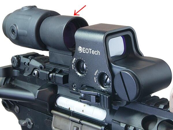 ブースター（マグニファイア） ドットサイトやホロサイトなどの照準器