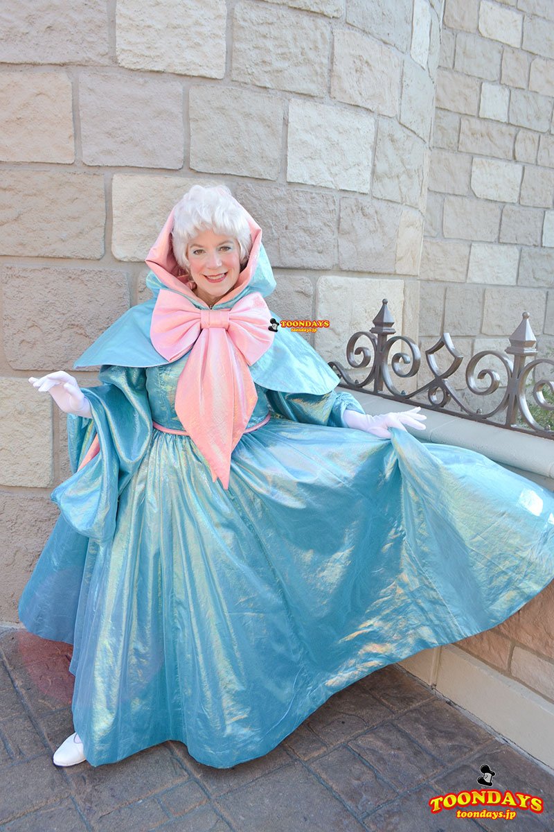 toondaysjp WDWではフェイスキャラクターのフェアリーゴッドマザーに