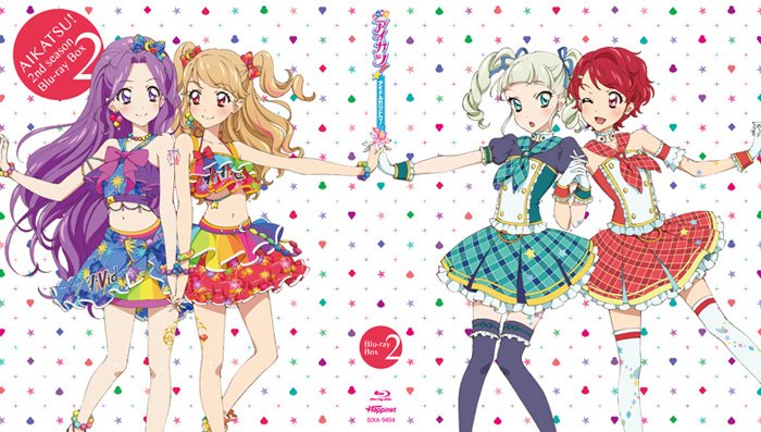 4/4発売「アイカツ！2ndシーズン Blu-ray BOX2」外箱のデザインが決定